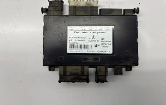 Mercedes-Benz E W211 Seat control module A2118208685