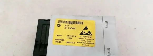 BMW 5 E60 E61 Other control units/modules 9113064 80049003