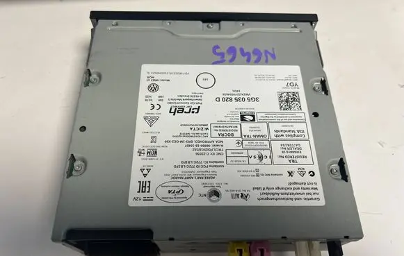 Volkswagen T-Cross Radio/CD/DVD/GPS head unit 3G5035820D