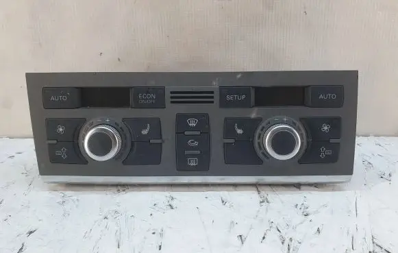 Audi A6 S6 C6 4F Climate control unit 4F1820043S 5HB00883306 4F0910043