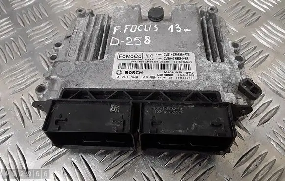 Ford Focus Engine control unit/module cv6112a650ame 0261s09146 cv6a12b684bb