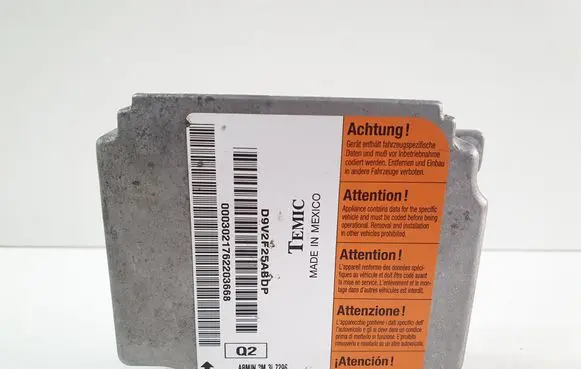 Mercedes-Benz ML W163 Airbag control unit/module A1635422718