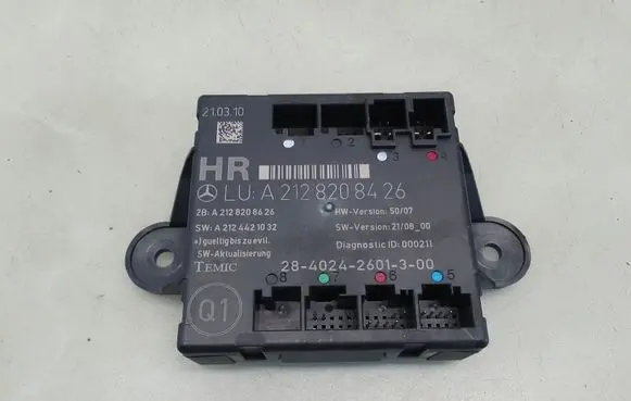 Mercedes-Benz E W212 Door control unit/module A2128208426