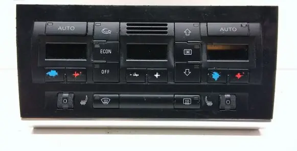 Audi A4 S4 B6 8E 8H Climate control unit 8E0820043J 0834227