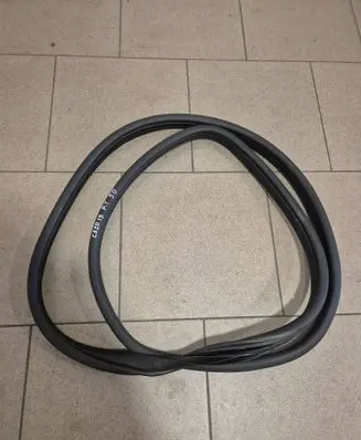 Rubber seal rear door