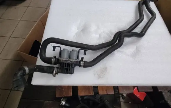 Coolant heater control valve
