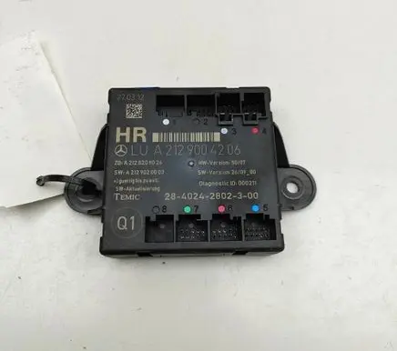 Mercedes-Benz E W212 Door control unit/module A2129004206 A2128209026