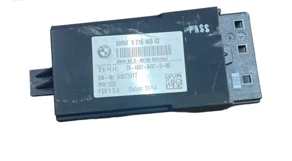 BMW 5 F10 F11 Seat control module 921646802 05073917 2840078407300
