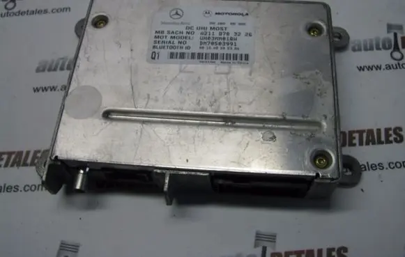 Mercedes-Benz E W211 Bluetooth control unit module A2118703226