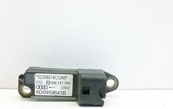 Audi A4 S4 B5 8D Airbag deployment crash/impact sensor 8D0959643B 02308074C0AR 141199