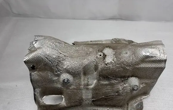 Audi A8 S8 D4 4H Exhaust heat shield 4H0825661E 4H0825661