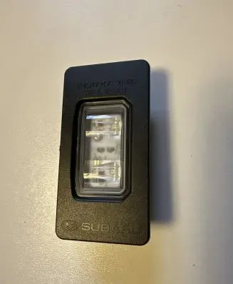 Subaru Legacy VII Number plate light 84301AN000