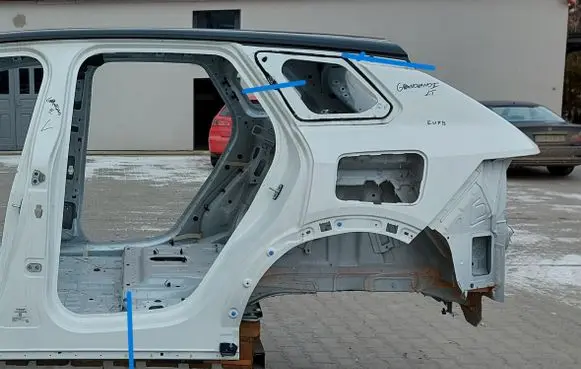 Opel Grandland X Rear quarter panel OPEGRABLO3904174