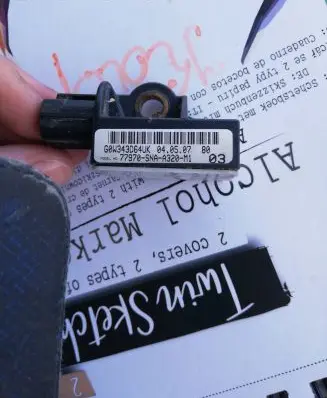 Honda Civic Airbag deployment crash/impact sensor 77970snaa320m1