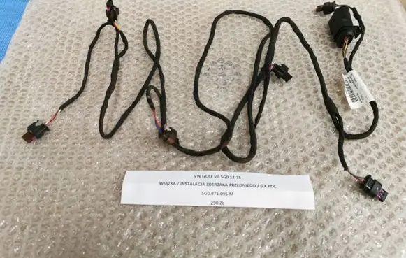 Volkswagen Golf VII Parking sensor (PDC) wiring loom 5G0971095M