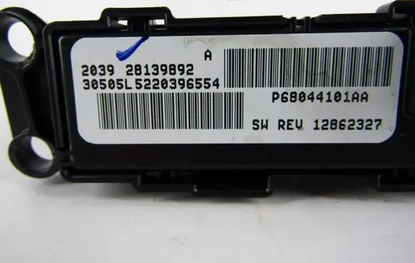 Jeep Patriot Multifunctional control switch/knob p68044101aa