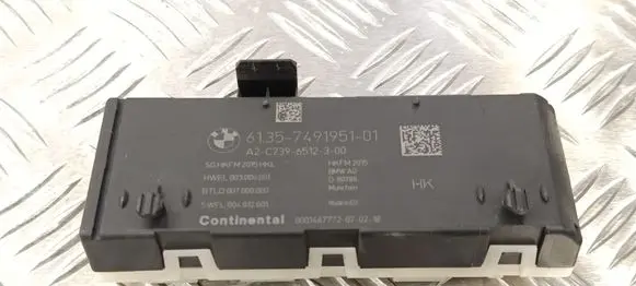 BMW 5 G30 G31 G38 Tailgate/trunk control unit/module 7491951