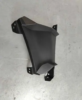Intercooler air guide/duct channel