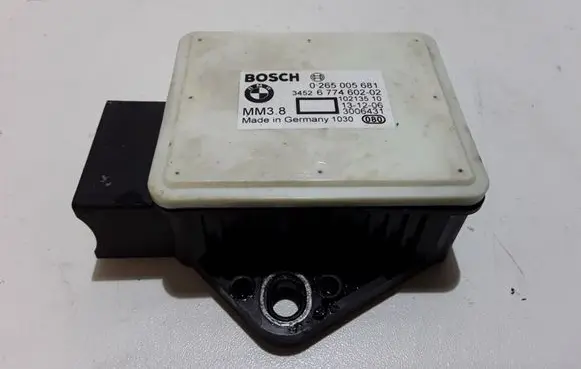 BMW 5 E60 E61 ESP acceleration yaw rate sensor 0265005681