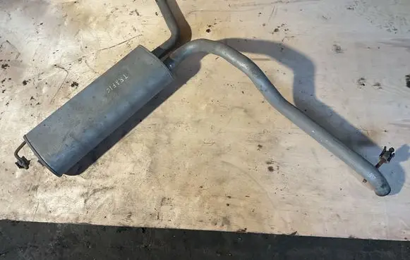Renault Trafic II (X83) Rear muffler/silencer tail pipe 