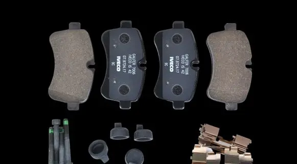 Iveco Daily 6th gen Brake pads (rear) 42579528