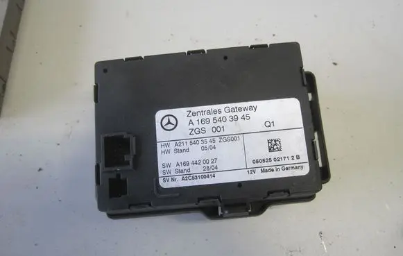 Mercedes-Benz A W169 Gateway control module A1695403945