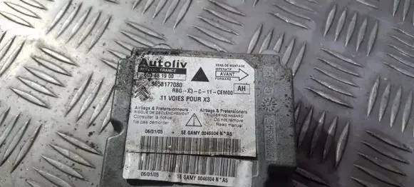 Citroen C5 Airbag control unit/module 9658177080 603481900
