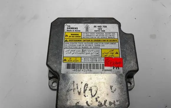 Chevrolet Aveo Airbag control unit/module 96442708 41060407 5WY67038