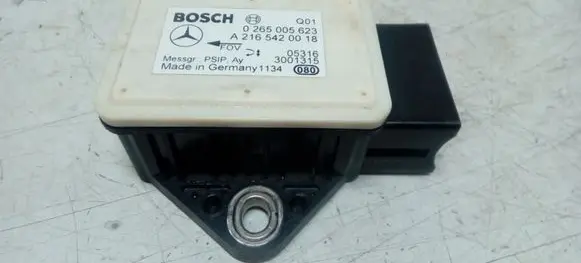 Mercedes-Benz CLS C219 ESP acceleration yaw rate sensor 0265005623 A2165420018