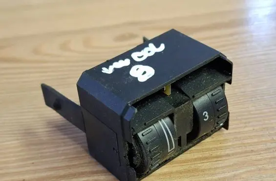 Volkswagen Caddy Headlight level height control switch 2K0941333A