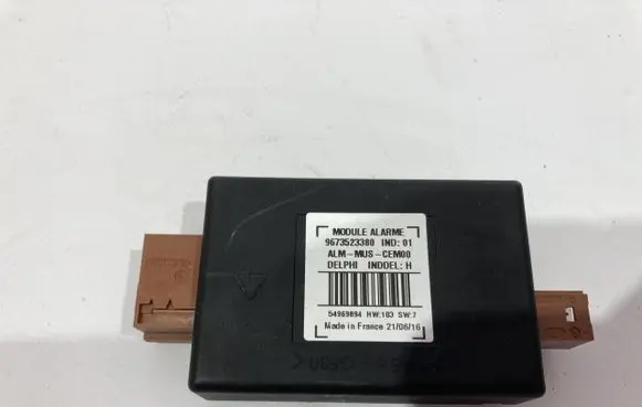 Citroen C4 Grand Picasso Alarm control unit/module 9673523380