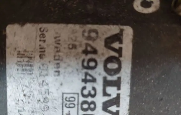 Volvo S80 Other control units/modules 9494380 9925