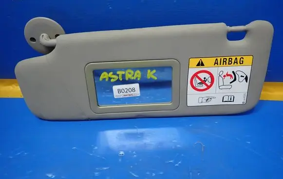Opel Astra K Sun visor 13426525