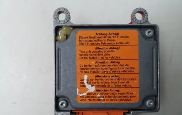 Volkswagen Sharan Airbag control unit/module 6N0909603
