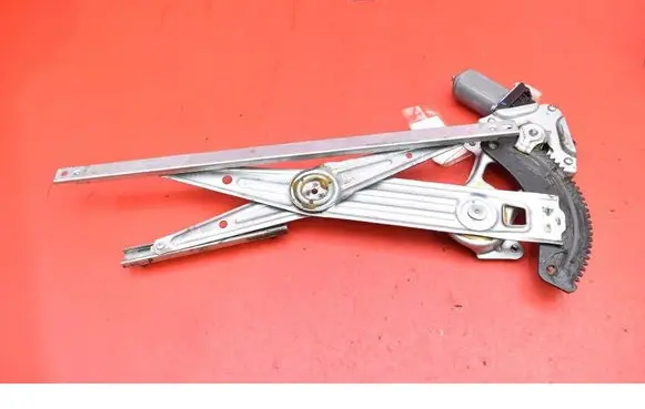 Front door window regulator with motor