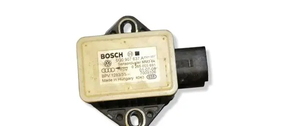 Skoda Fabia Mk2 (5J) ESP acceleration yaw rate sensor 6Q0907637A 0265005691