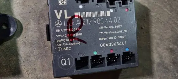 Mercedes-Benz E W212 Door control unit/module A2128203926 A2129028001 A2129004402