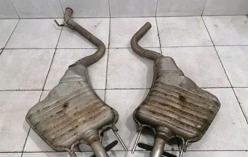 Mercedes-Benz S W221 Middle muffler/silencer A2211944400