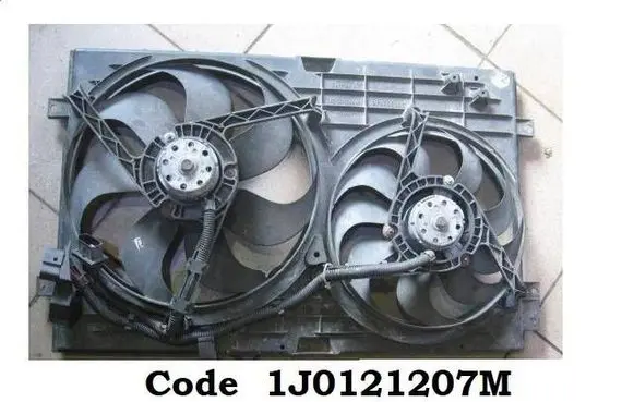 Seat Leon (1M) Electric radiator cooling fan 1J0121207M 1J0121205B