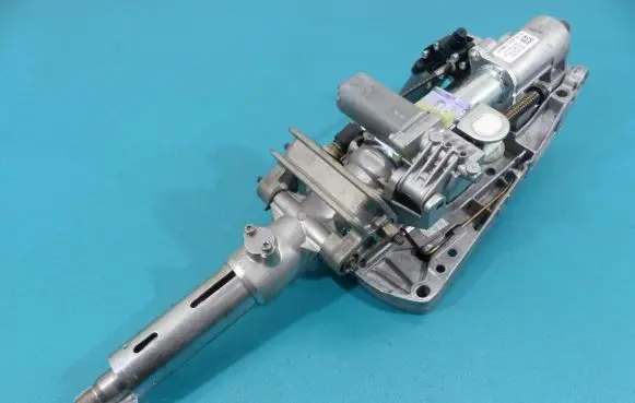 Steering wheel axle