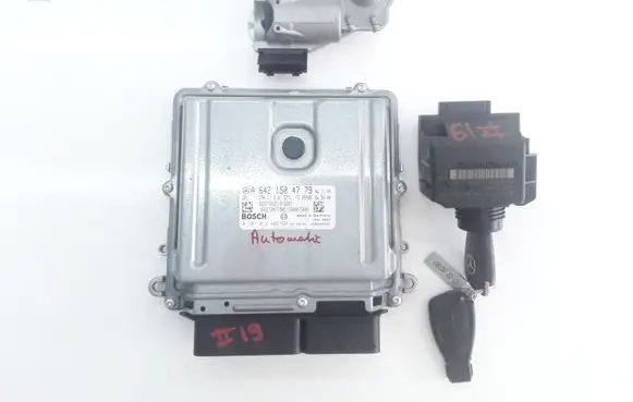 Engine ECU kit and lock set
