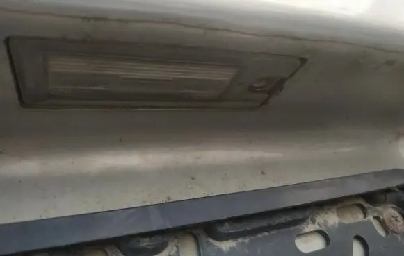 Volvo S80 Number plate light