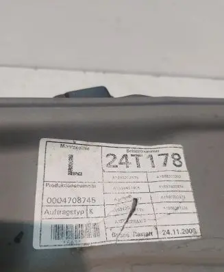 Mercedes-Benz B W245 Sliding door window regulator with motor A1697202979 99442407 F221106