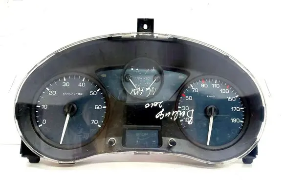 Citroen Berlingo Speedometer (instrument cluster) 9665000480