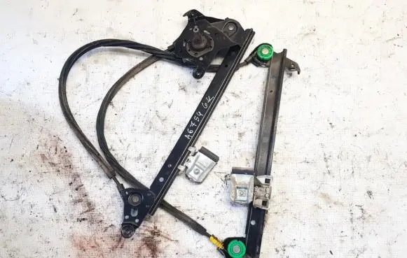 Sliding door window regulator with motor