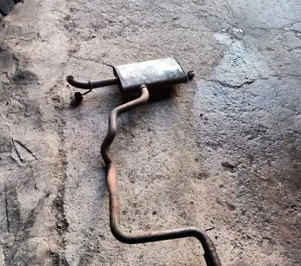 Skoda Karoq Muffler/silencer 5Q6253611BK