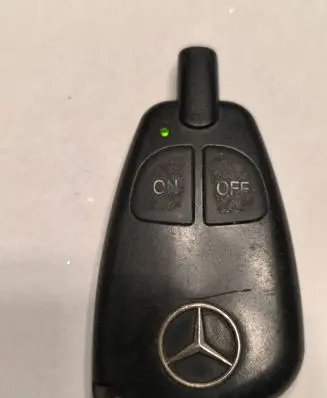 Mercedes-Benz S W221 Webasto auxiliary heater remote control 