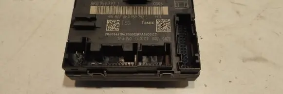 Audi A5 8T 8F Door control unit/module 8K0959792E 8K0959792J