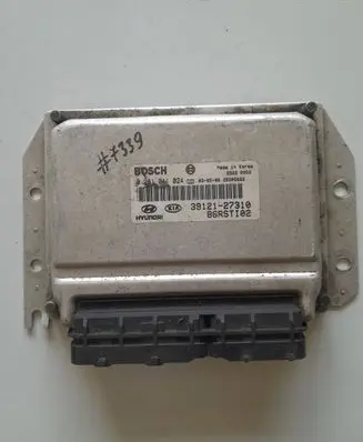 KIA Carens I Engine control unit/module 39121-27310 0281011024 86RSTI02