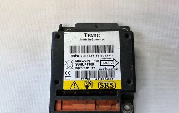 Peugeot 607 Airbag control unit/module 9640341180 L2T0D27AXF1